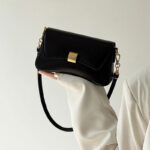 Baguette Bag  New Simple Casual Solid Color Underarm Women's Bag Urban Style All-match Crossbody Women's Bag