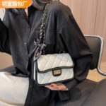 Women's Bag Niche Versatile Small Fragrant Style Rhombus Chain Bag Cross-Border New Style Small Square Bag High-End Single Shoulder Crossbody Bag - Image 2