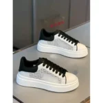 Summer New Style Mesh Breathable Elevated Board Shoes Thick Sole Lace-up Low-top Fashion Explosion Small White Shoes Trendy - Image 2