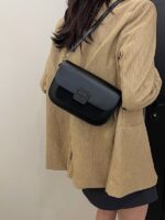 Cross-Border Elegant Women's Shoulder Bag Women's Bag  New Popular Hot Style Small Square Bag Retro High-End - Image 4