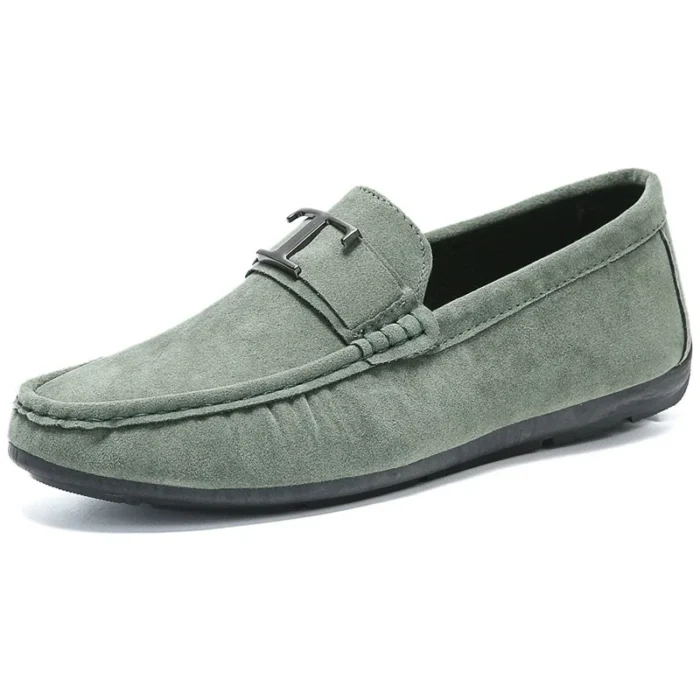 Doudou Shoes Men's  Spring New Men's Casual Loafers Business Trbottomy Soft Sole Driving Shoes - Image 5