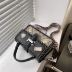 New Popular Super Hot Small Square Bag Versatile Satchel Shoulder Crossbody Bag - Image 4