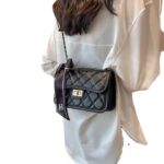 Women's Bag Niche Versatile Small Fragrant Style Rhombus Chain Bag Cross-Border New Style Small Square Bag High-End Single Shoulder Crossbody Bag - Image 5