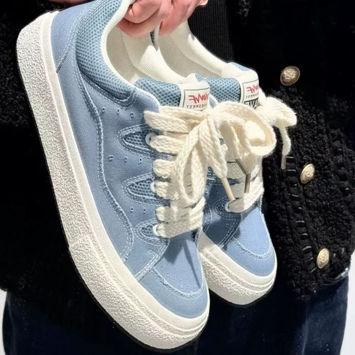 Trendy Canvas Shoes National Fashion Brand Shoes  New Spring and Autumn Trendy Shoes Casual Sneakers - Image 1