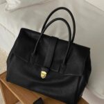 High-end Sense Official Document Tote Bag Women's  New Style Large Capacity Computer Handbag Lazy Style Commuter Bag - Image 2