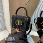 women's bag fashionable high-end design trendy all-match small square bag shoulder crossbody bag - Image 3