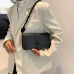 Popular small bag women's new spring and summer messenger bag small casual shoulder bag fashion small square bag