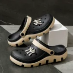 New Cross-border Hole Shoes Men's and Women's Summer Out Casual All-match Beach Thick Sole Shoes Men's Sandals and Slippers