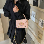 High-End Silver Small Bag for Women New Trendy Fashion Versatile Crossbody Bag Popular Hot-Selling Hand-Held Small Square Bag - Image 2