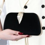 Ladies Elegant Dinner Clutch Bag Women's Banquet Party Black Evening Dress Bag Cheongsam Matching Evening Dress Bag - Image 4