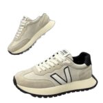 Comfortable Leather Popular Thick-Soled Shoes, Casual Shoes, Lace-Up Sports Shoes, Low-Cut Sneakers, Korean Style Shoes - Image 5