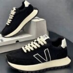 Comfortable Leather Popular Thick-Soled Shoes, Casual Shoes, Lace-Up Sports Shoes, Low-Cut Sneakers, Korean Style Shoes - Image 2