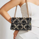 Cross-border New Fashion Celebrity Rhinestone Handmade Bag Clothing Alloy Chanel Style Shoulder Crossbody Evening Bag