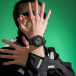 Octagonal Oak Hand-Raising Light Watch Men's Trendy Luminous Fashion Steel Heart Waterproof Sports Alarm Clock Live Explosions - Image 2