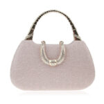 Pearl Handbag Banquet Diamond-encrusted Fashion One-shoulder All-match Bridesmaid Shiny Crossbody Elegant Flash Diamond Hand-held Stylish - Image 5