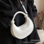 French Niche Elegant Handheld Small Bag Women's Bag New Trendy Fashion Shoulder Bag Foreign Style Crossbody Dumpling Bag - Image 2