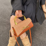 Autum New Style Diamond-Encrusted Fashionable Handbag Textured Cross-Body Women's Pu Small Square Bag for Going Out - Image 2