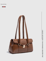 Niche Light Luxury High-end Underarm Bag Women's  Spring and Summer New French Retro Shoulder Bag Exquisite Crossbody Bag - Image 2